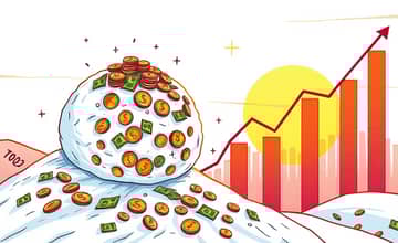 Descubre el efecto bola de nieve en tus finanzas: Acelera tu crecimiento